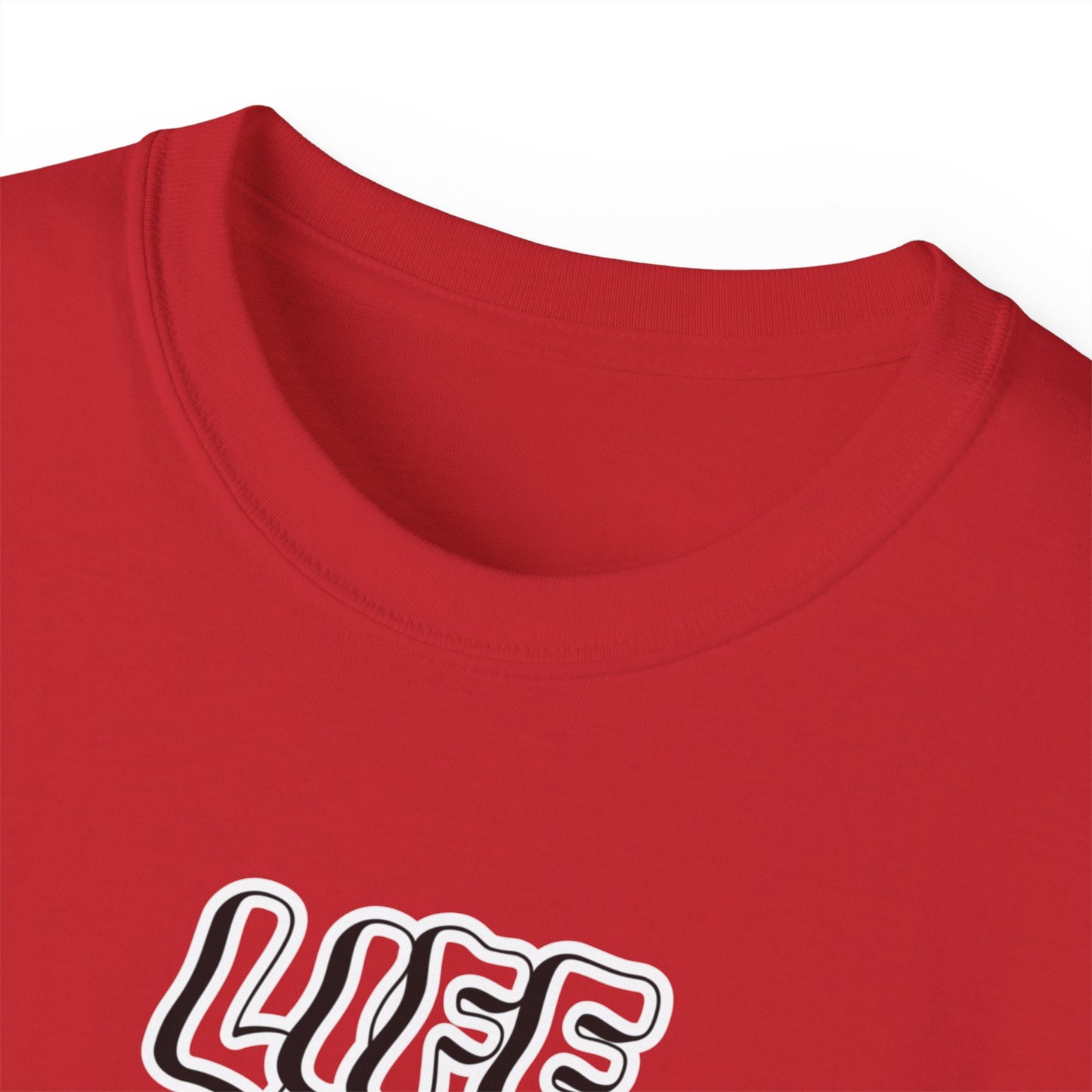 FurFather “Life Is Ruff” Unisex Ultra Cotton Tee