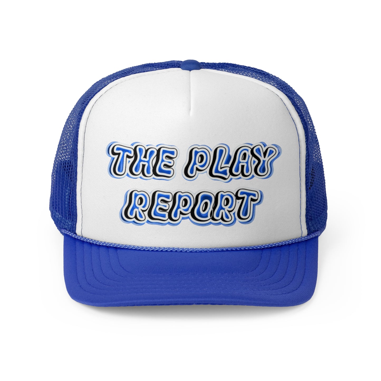 “The Play Report” Fitted Embroidery Caps