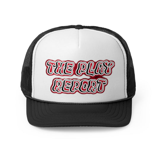 “The Play Report” Fitted Embroidery Caps
