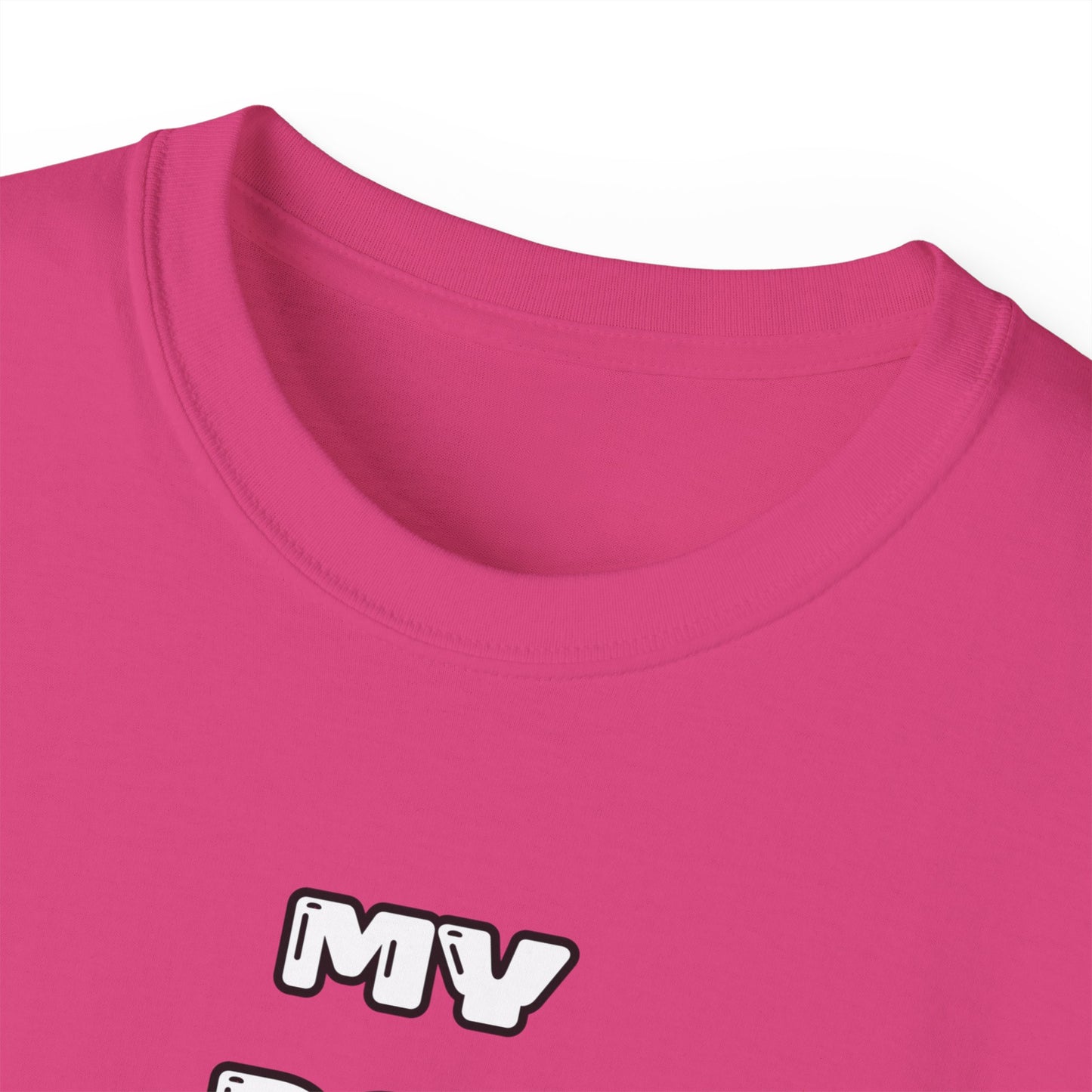 FurFather “My Dog Identifies As Pet” Unisex Ultra Cotton Tee