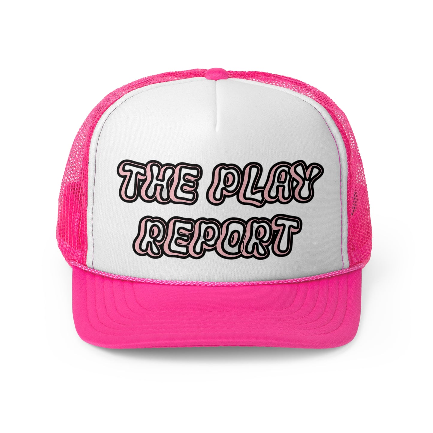 “The Play Report” Fitted Embroidery Caps