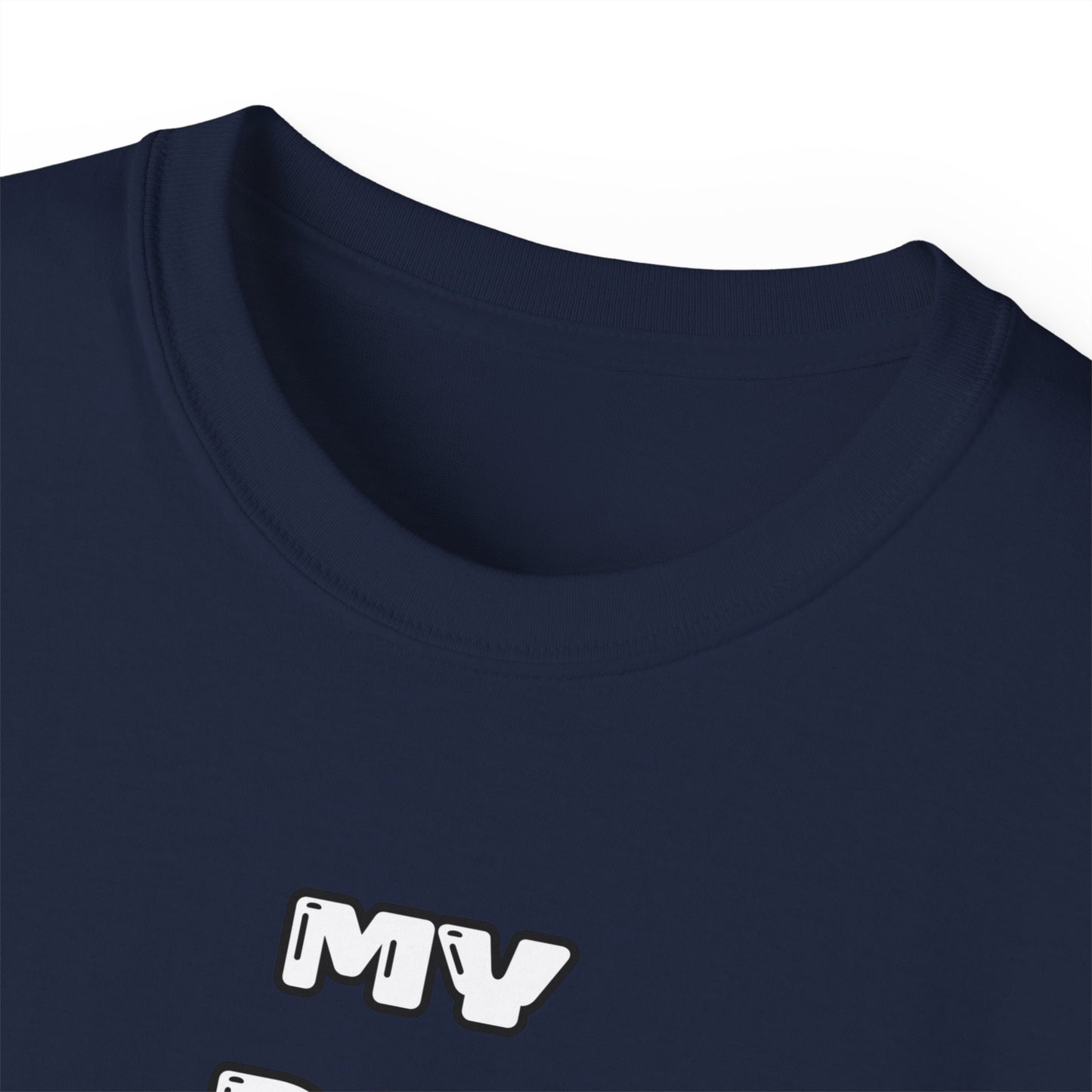 FurFather “My Dog Identifies As Pet” Unisex Ultra Cotton Tee
