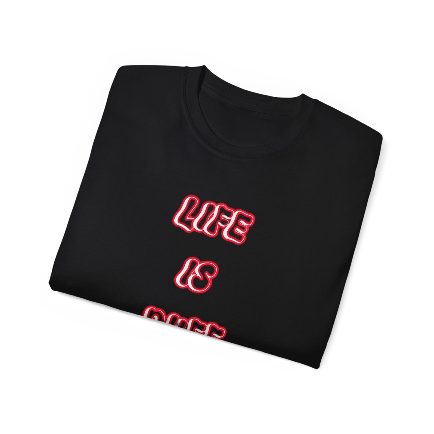 FurFather “Life Is Ruff” Unisex Ultra Cotton Tee