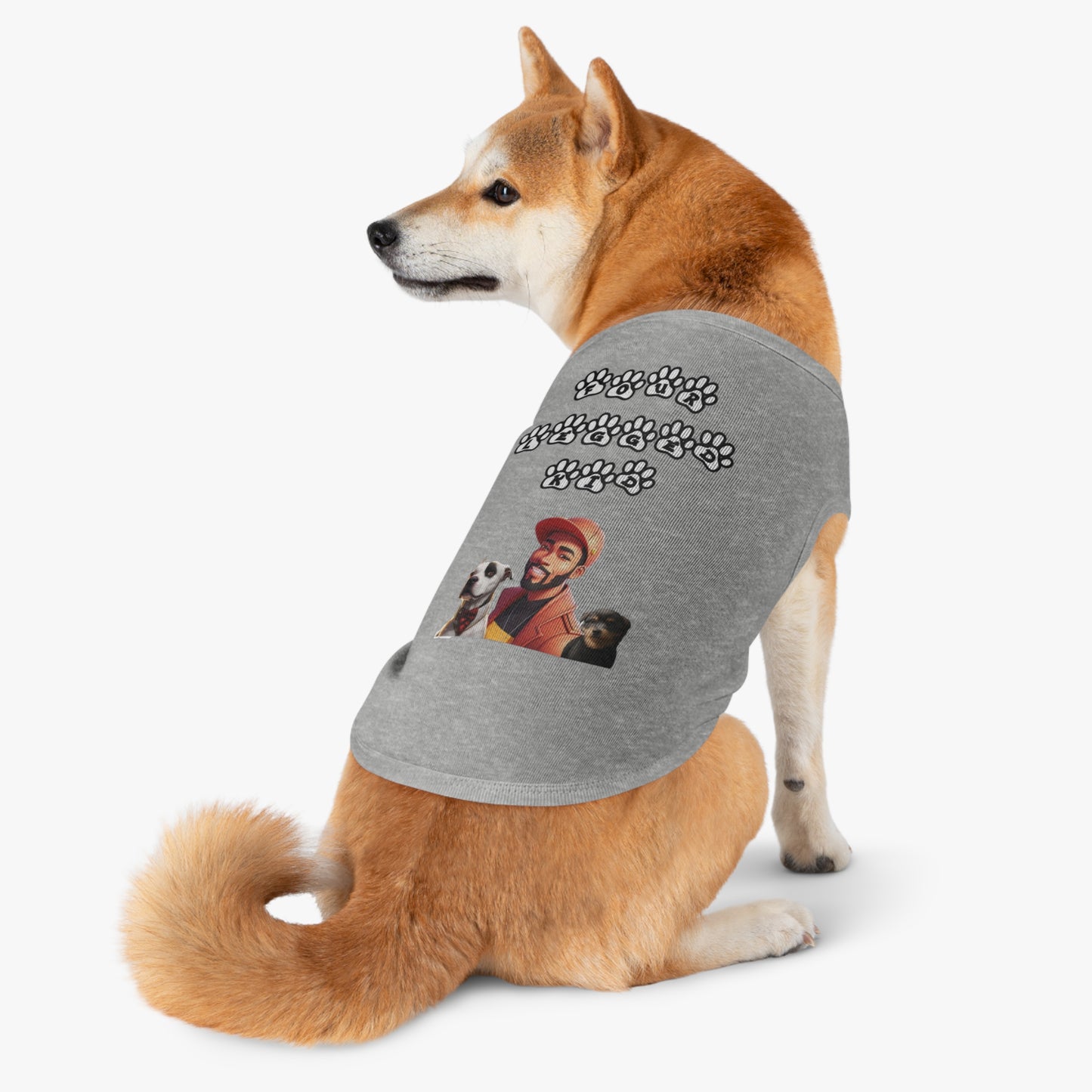 FurFather “Four Legged Kid” Pet Tank Top