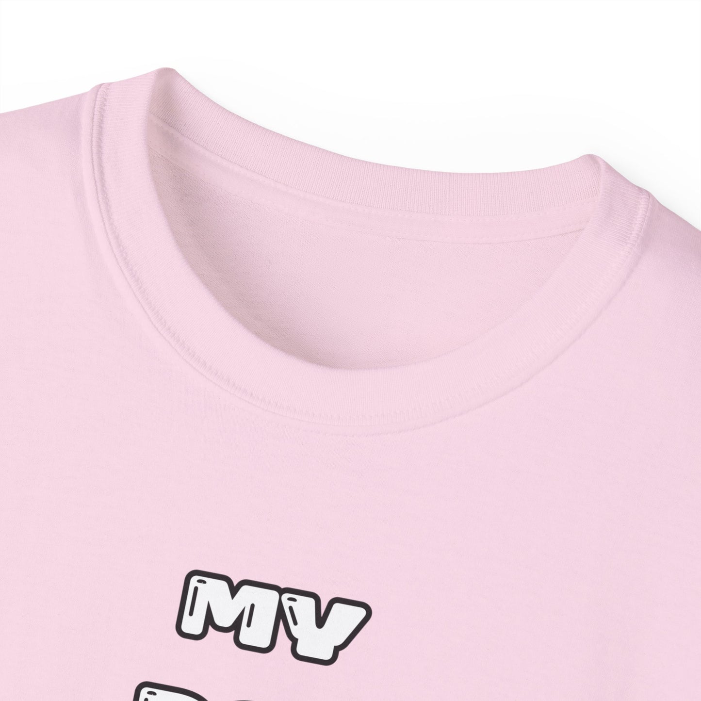 FurFather “My Dog Identifies As Pet” Unisex Ultra Cotton Tee