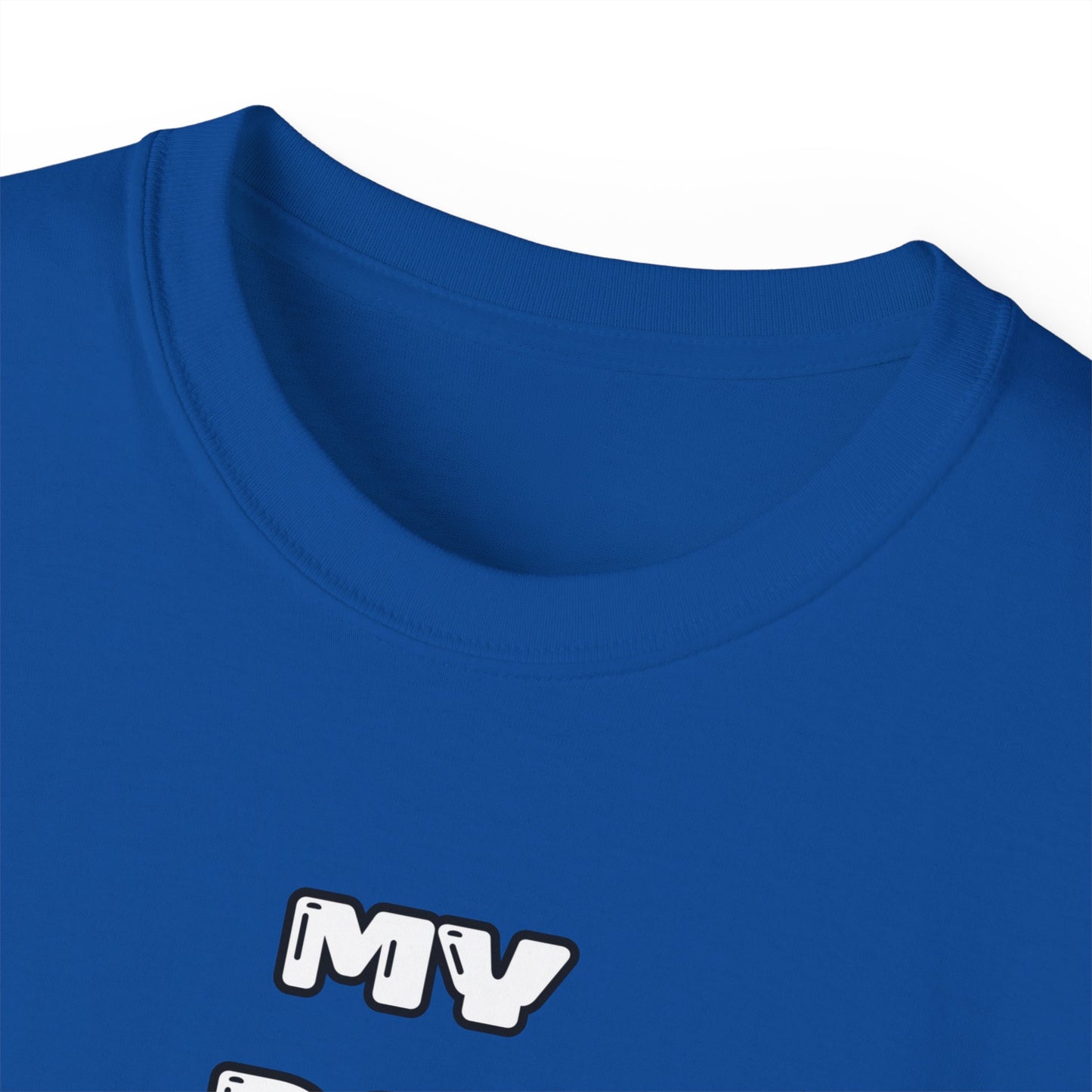FurFather “My Dog Identifies As Pet” Unisex Ultra Cotton Tee