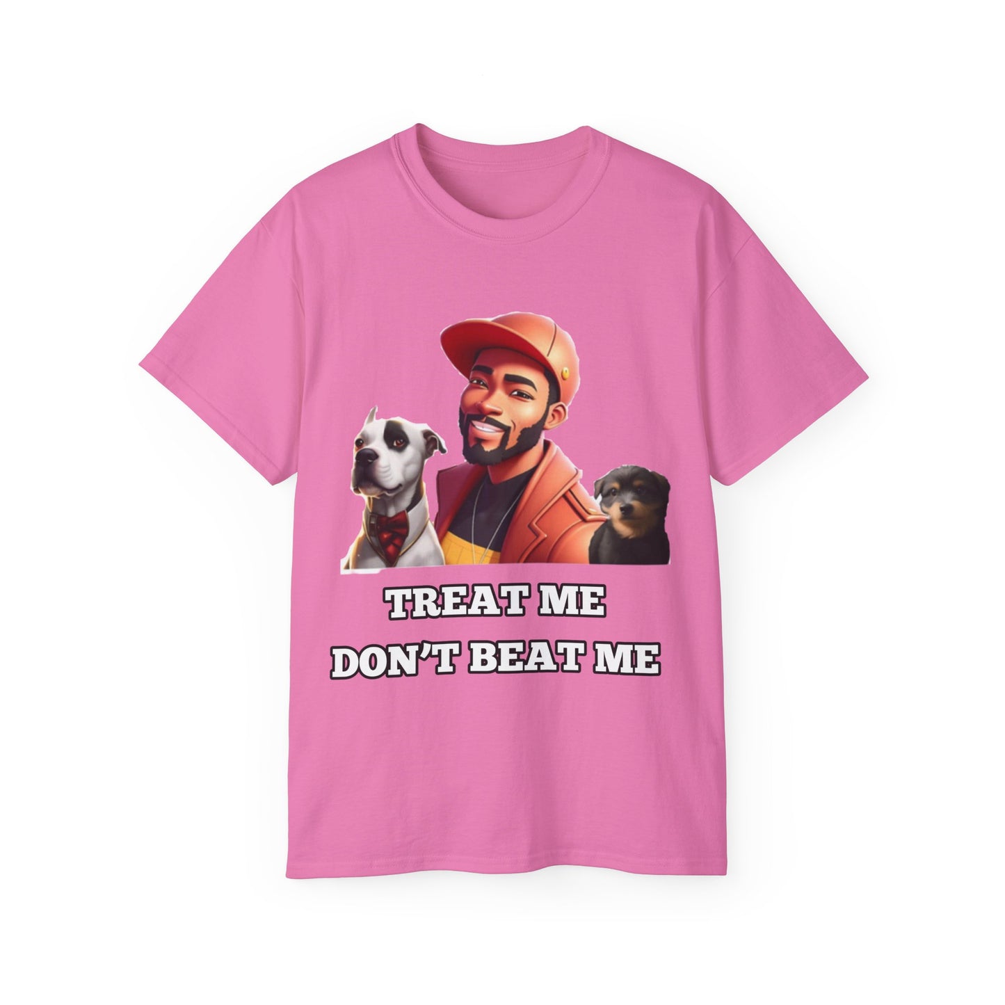 FurFather “Treat Me Don’t Beat Me” Unisex Ultra Cotton Tee