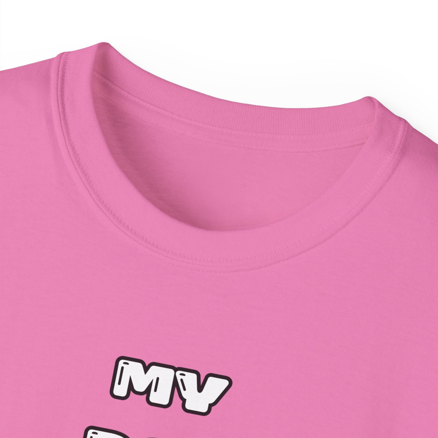 FurFather “My Dog Identifies As Pet” Unisex Ultra Cotton Tee