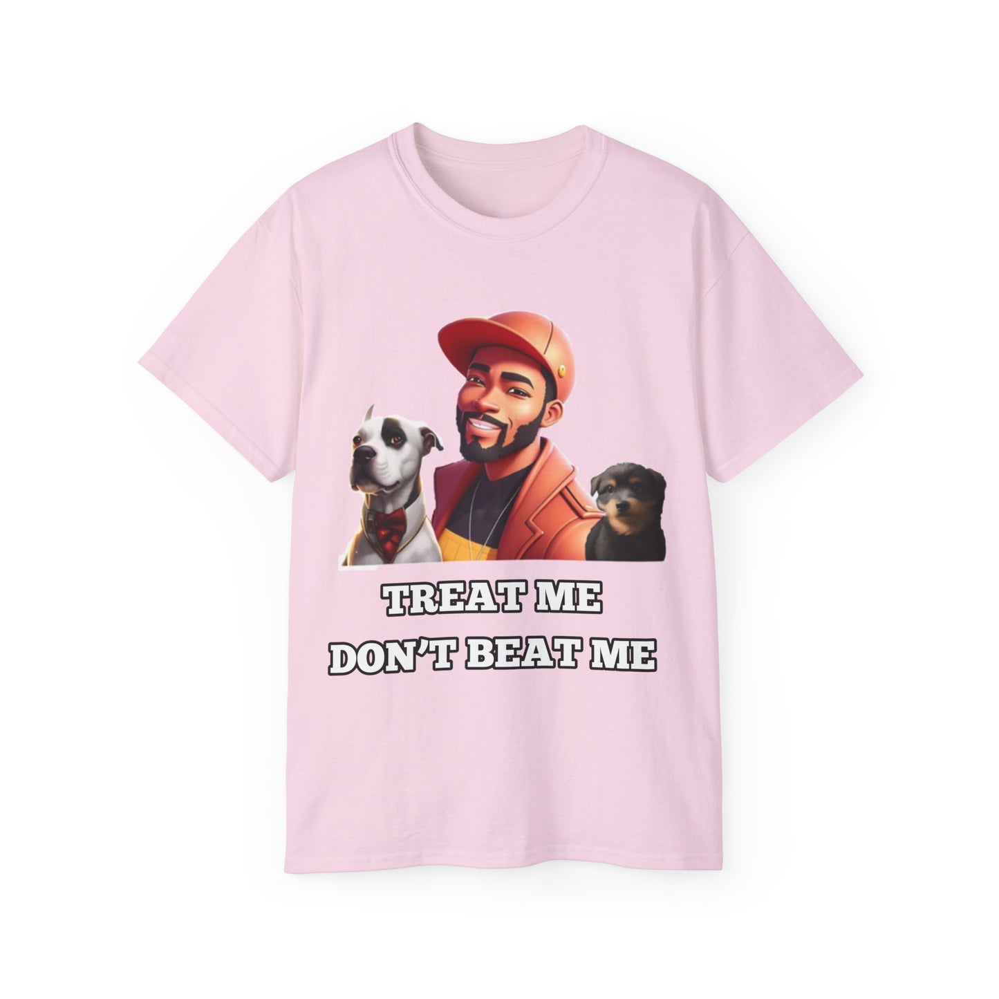 FurFather “Treat Me Don’t Beat Me” Unisex Ultra Cotton Tee