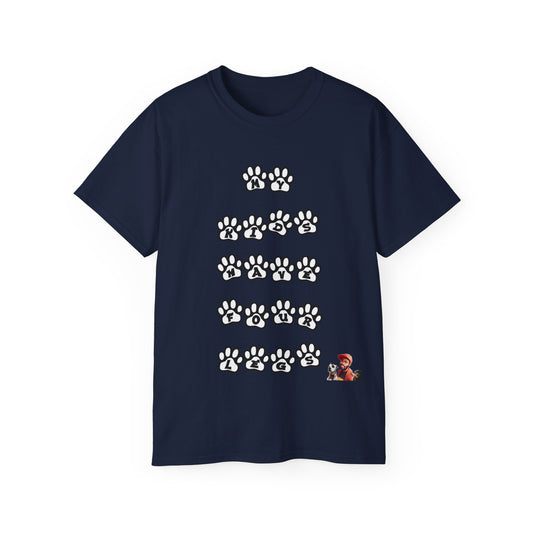 FurFather “My Kids Have Four Legs” Unisex Ultra Cotton Tee
