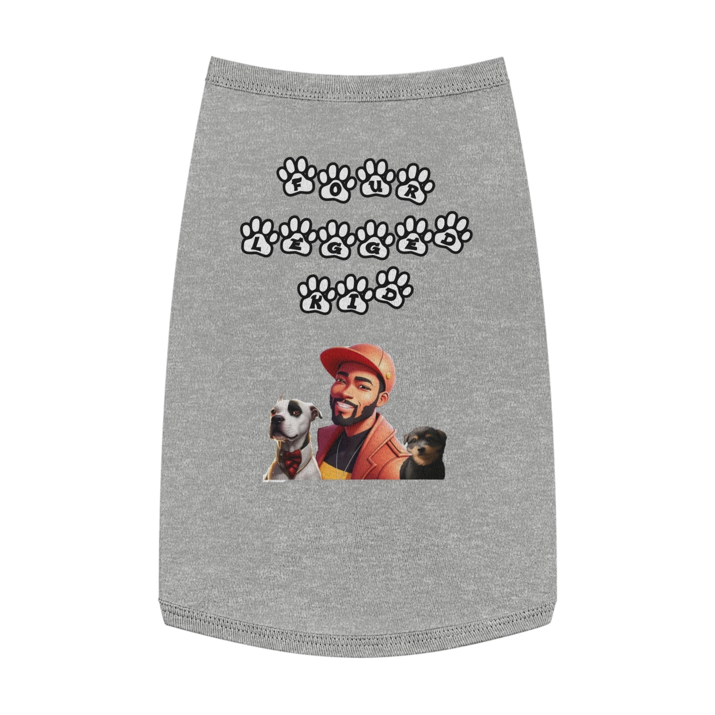 FurFather “Four Legged Kid” Pet Tank Top