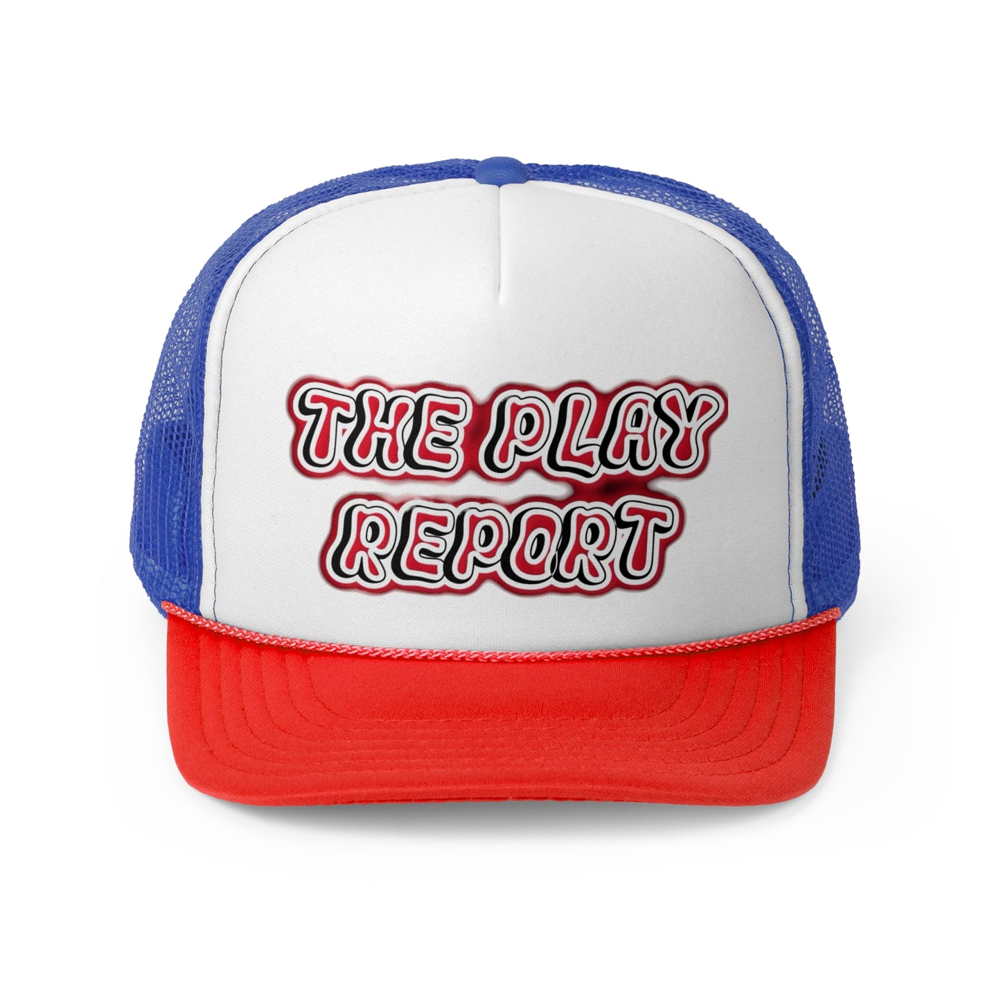 “The Play Report” Fitted Embroidery Caps