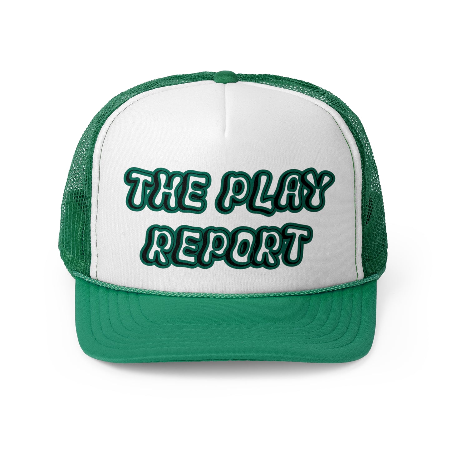 “The Play Report” Fitted Embroidery Caps