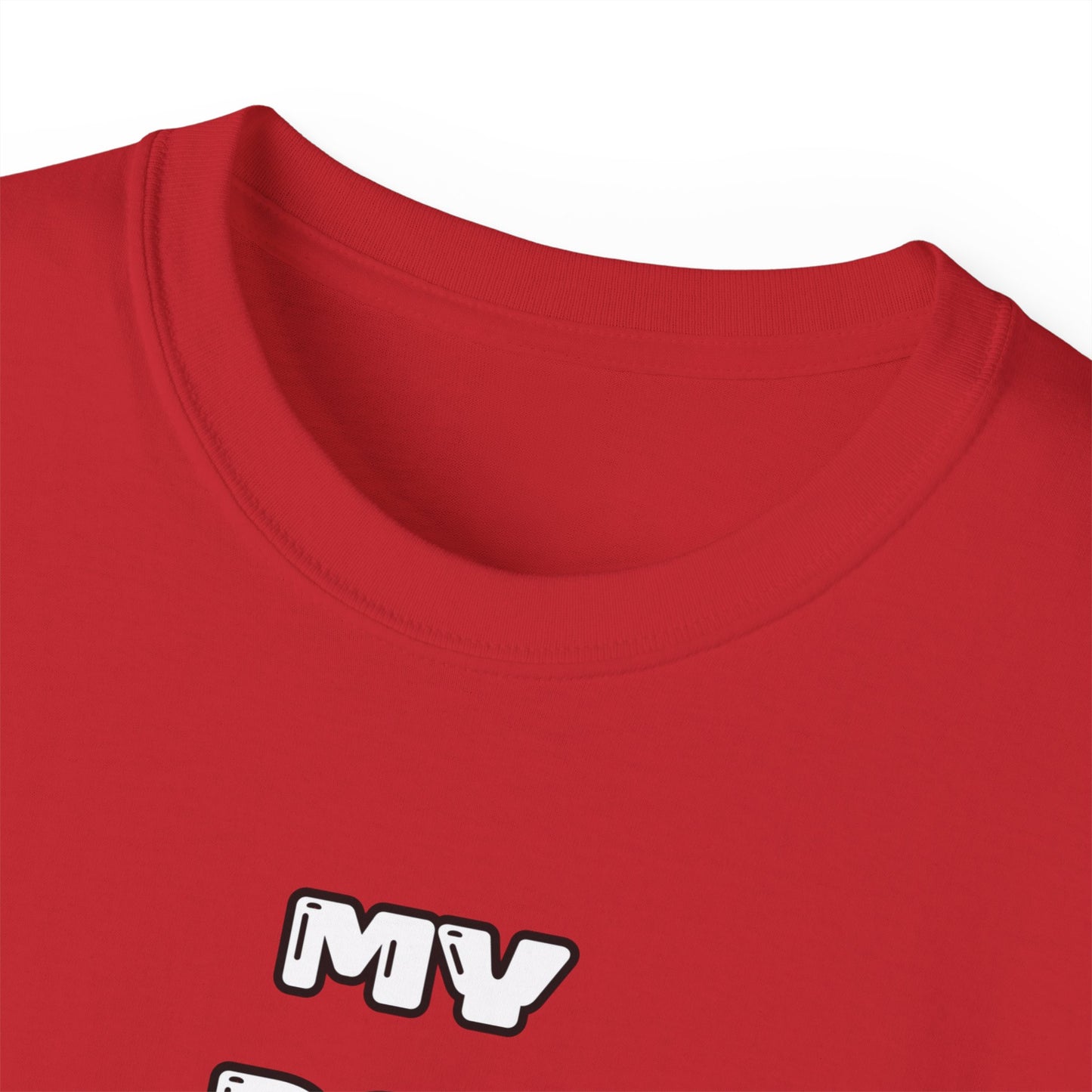 FurFather “My Dog Identifies As Pet” Unisex Ultra Cotton Tee
