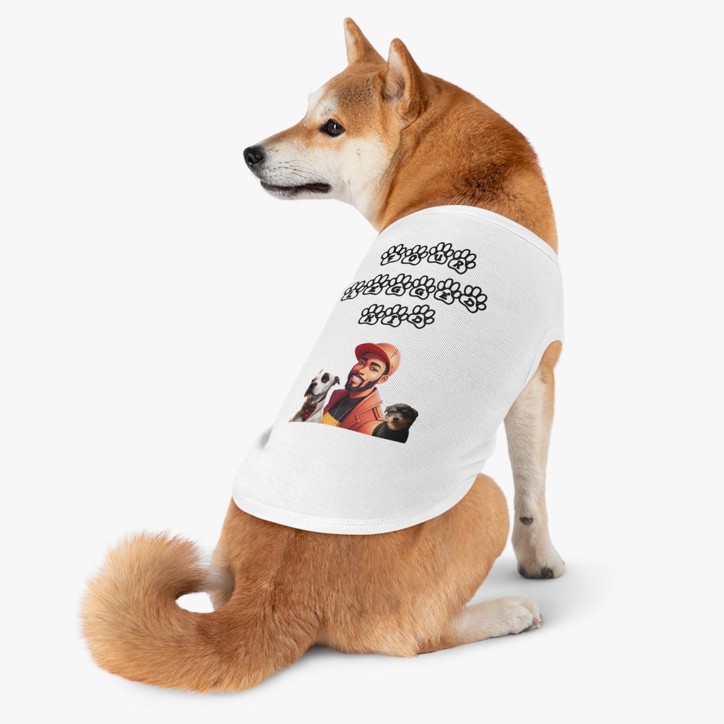 FurFather “Four Legged Kid” Pet Tank Top